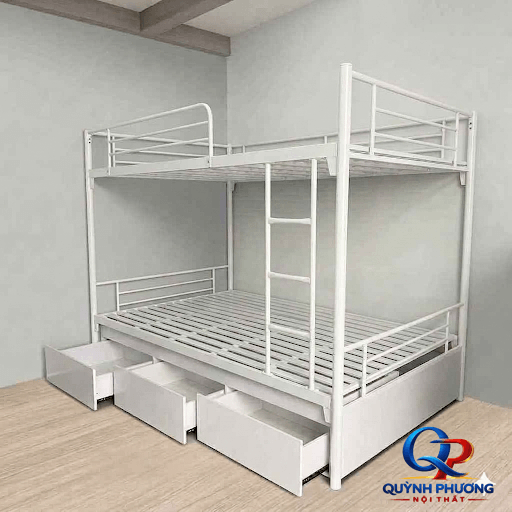 giuong-sat-2-tang-co-hoc-mau-trang Giường sắt 2 tầng có hộc