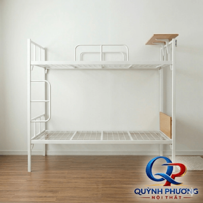 Giường Tầng Sắt Có Bàn