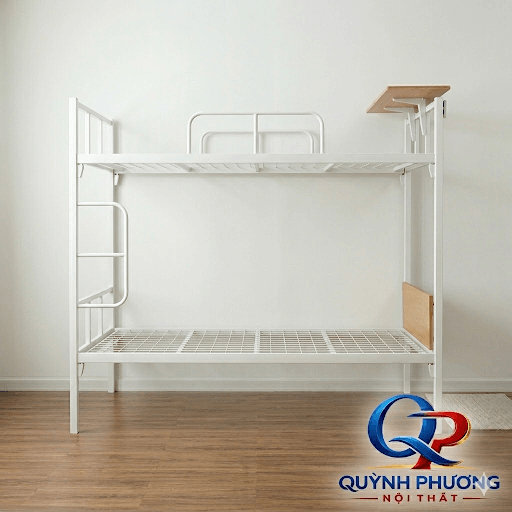 giuong-tang-sat-co-ban-mau-trang Giường Tầng Sắt Có Bàn