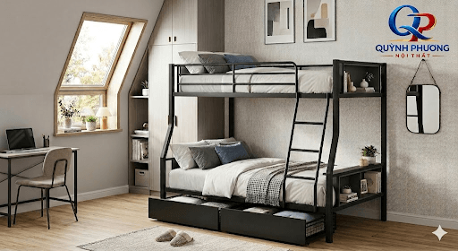 Giường Tầng Sắt: Giải Pháp Tối Ưu Không Gian Sống Hiện Đại