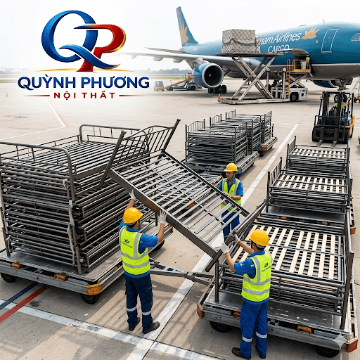 Dự Án: Cung Cấp 60 Bộ Giường Tầng Sắt Cho Công Ty TNHH Xây Lắp Thương Mại Khởi Đạt