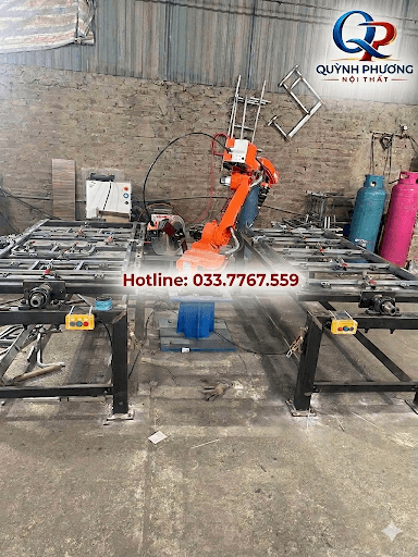 Công nghệ hàn giường tầng bằng ROBOT