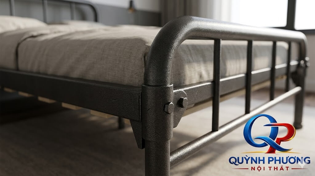 Giường Sắt 1 Tầng Instock: Giải Pháp Tối Ưu Không Gian Sống Hiện Đại