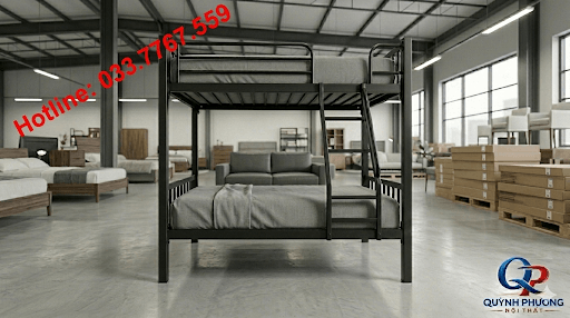 Giường Sắt 2 Tầng Instock Giá Rẻ, Bền Đẹp