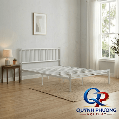 Giường tầng sắt đơn