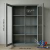 Tủ sắt 2 cánh kính